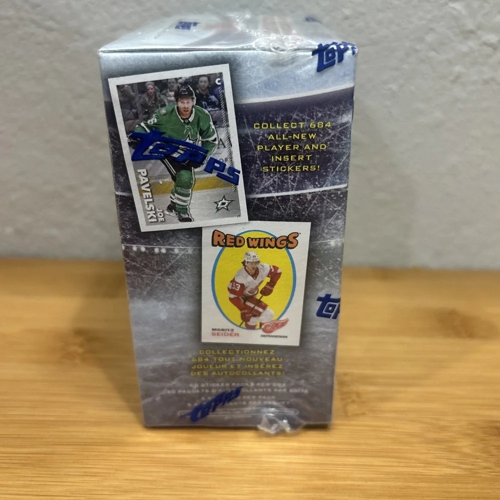 Topps National‎ Hockey League (NHL) 2022-2023 Stickers - BOX (50 Sticker Packs)